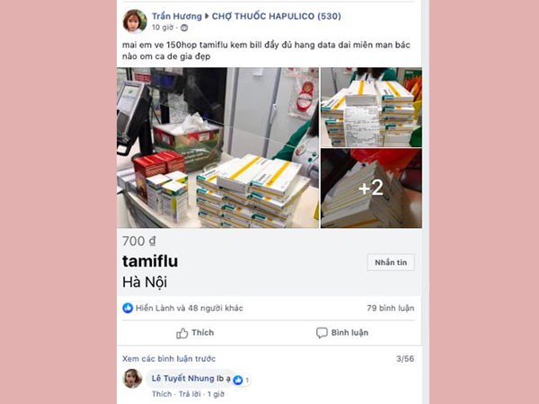Thuốc Tamiflu