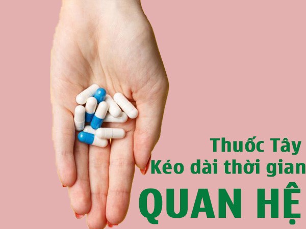 Hình ảnh minh họa: Thuốc tây kéo dài thời gian quan hệ