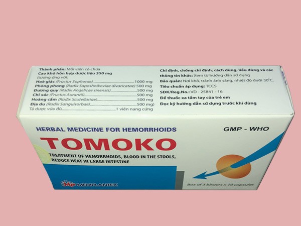 Thuốc trĩ Tomoko