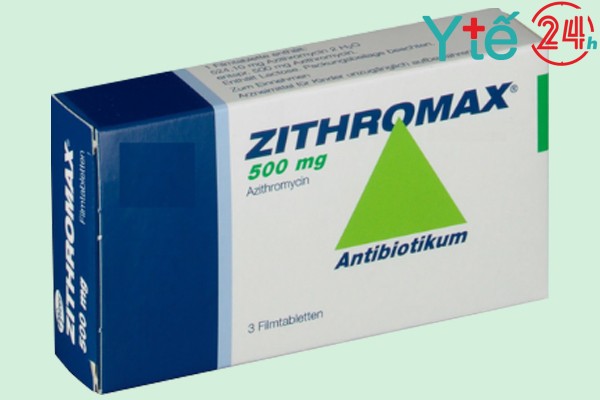 Hình ảnh hộp thuốc Zithromax 500mg