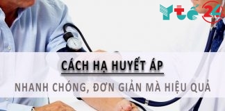 Cách hạ huyết áp