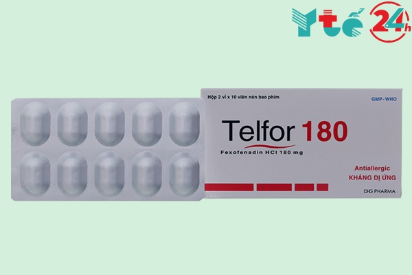 Hình ảnh thuốc Telfor 180mg