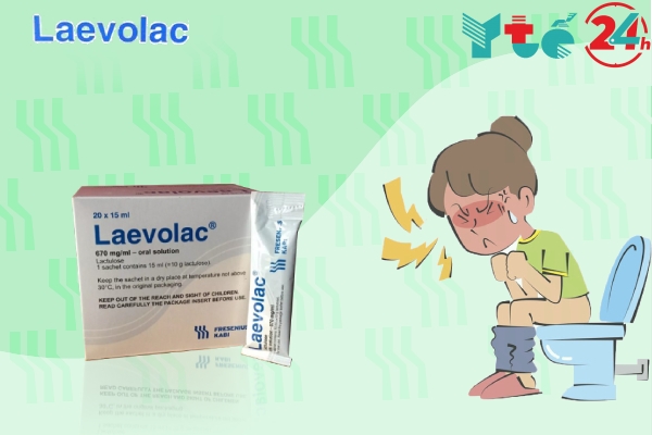 Tác dụng phụ của thuốc Laevolac 670mg/ml