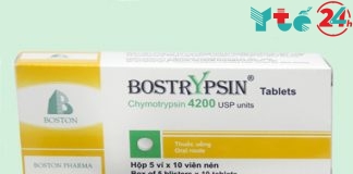 Bostrypsin - Thuốc điều trị viêm và phù nề hiệu quả