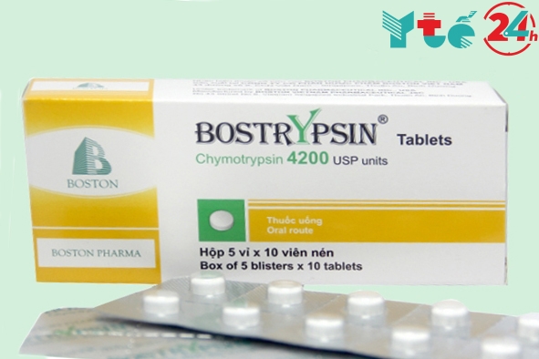 Bostrypsin - Thuốc điều trị viêm và phù nề hiệu quả