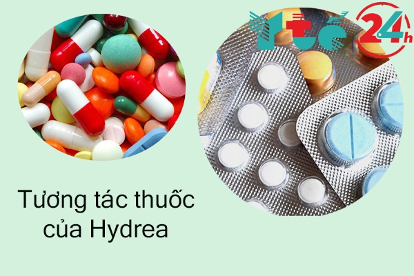 Tương tác thuốc Hydrea