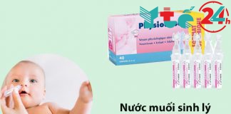 Dung dịch nước muối sinh lý Physiodose