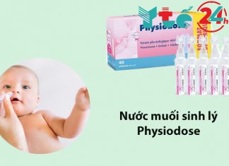 Dung dịch nước muối sinh lý Physiodose