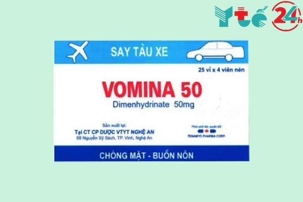 Vomina 50 là thuốc gì?