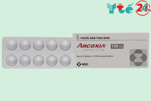 Hình ảnh hộp thuốc Arcoxia 120mg