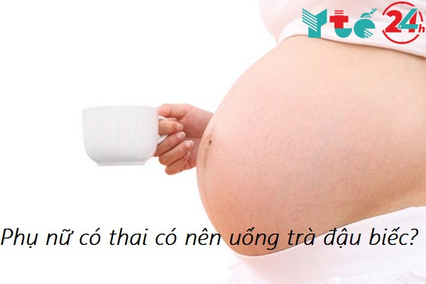 Bà bầu có nên uống trà đậu biếc không?