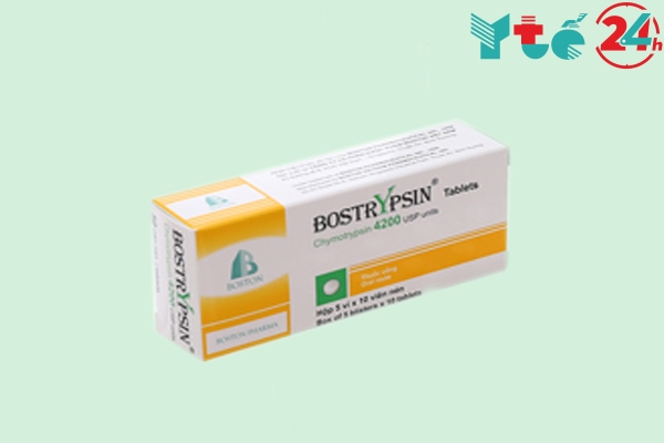Khi dùng thuốc Bostrypsin có thể gặp những tác dụng phụ không mong muốn