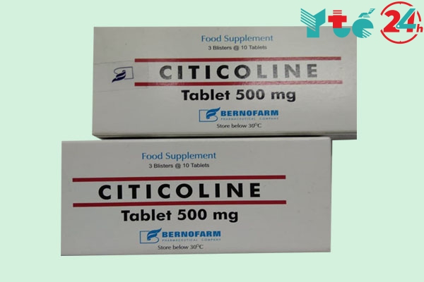 Tác dụng phụ thuốc Citicoline