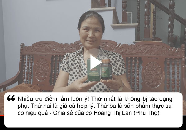Bệnh nhân Lan chia sẻ về dạ dày Đinh Hoàng