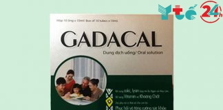 Gadacal dạng ống - tăng cường hệ miễn dịch của trẻ