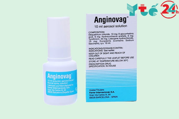 Thuốc xịt Anginovag 10ml là gì?