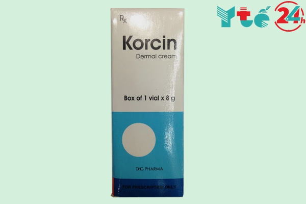 Hộp thuốc Korcin 8g chính hãng
