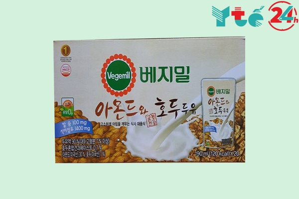Sữa óc chó Hàn Quốc dạng hộp