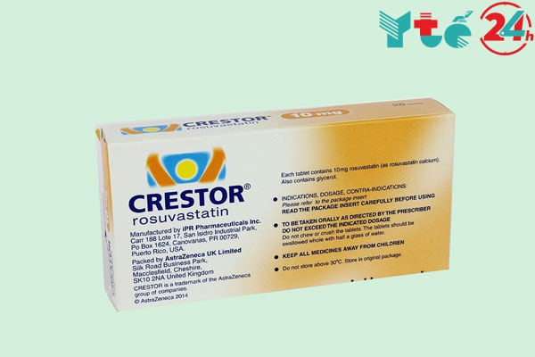 Thuốc Crestor có tác dụng phụ không?