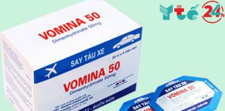 Thuốc chống say tàu xe Vomina 50