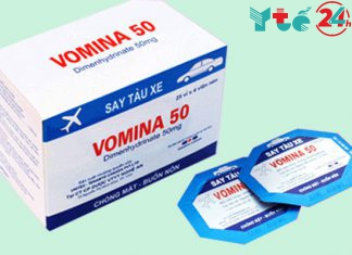 Thuốc chống say tàu xe Vomina 50