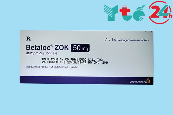 Tương tác khi sử dụng thuốc Betaloc zok