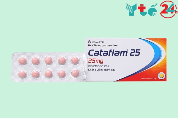 Thuốc giảm đau bụng kinh Cataflam 25