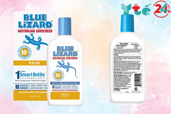 Kem chống nắng Blue Lizard For Face dành riêng cho mặt