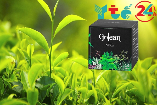 Trà xanh là một thành phần trong trà giảm cân GoLean