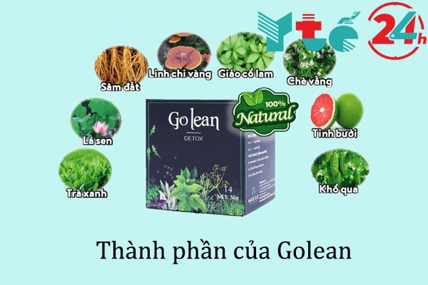 Thành phần của Trà giảm cân Golean