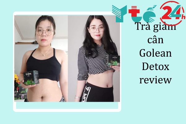 Trà giảm cân Golean Detox review