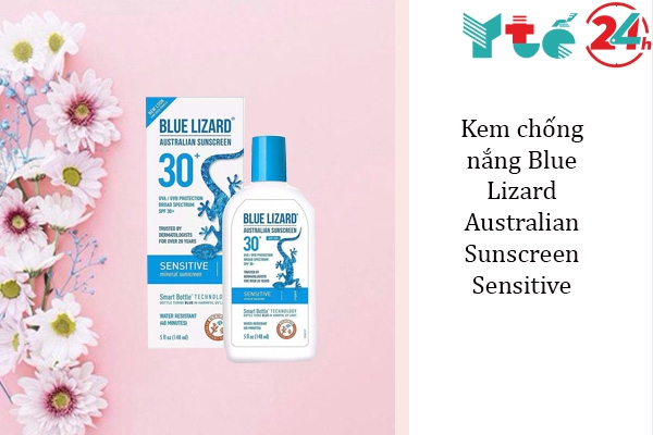 Kem chống nắng Blue Lizard Australian Sunscreen Sensitive