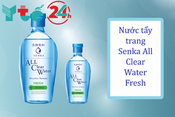 Nước tẩy trang Senka All Clear Water Fresh