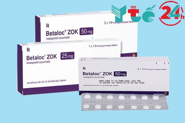 Tương tác khi sử dụng thuốc Betaloc zok