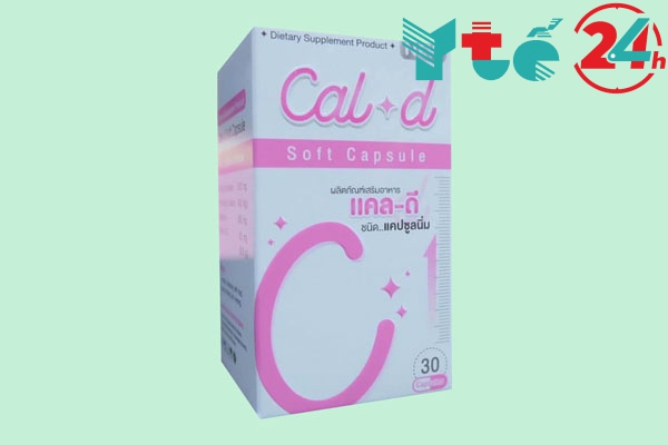 Thuốc tăng chiều cao Cal D Soft Capsule từ Thái Lan