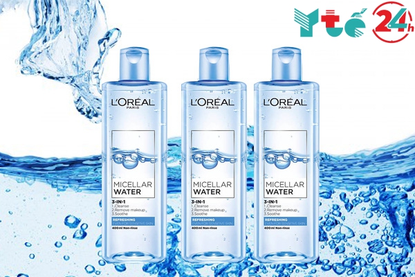 Nước tẩy trang Loreal Paris Micellar Water 3 in 1 Refreshing