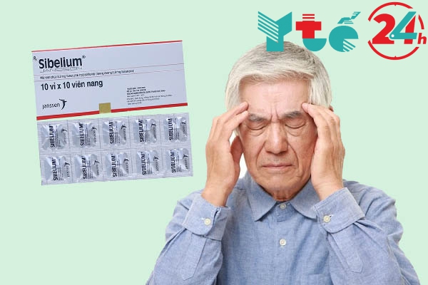 Thận trọng khi sử dụng Sibelium với người già
