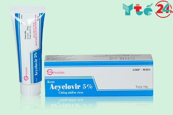 Thuốc bôi Acyclovir trị bệnh zona