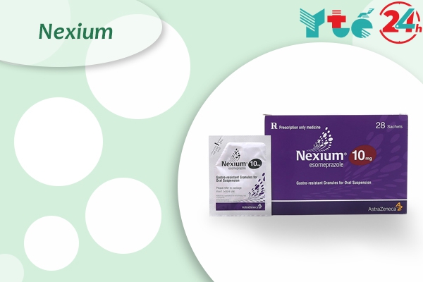 Thuốc Nexium được đóng gói nhiều dạng hàm lượng