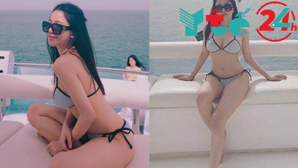 Hot Girl Trâm Anh mặc bikini ngực to quyến rũ