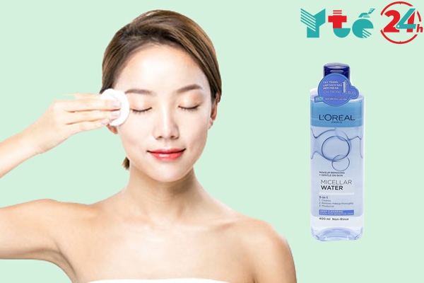 Hướng dẫn sử dụng nước tẩy trang Loreal