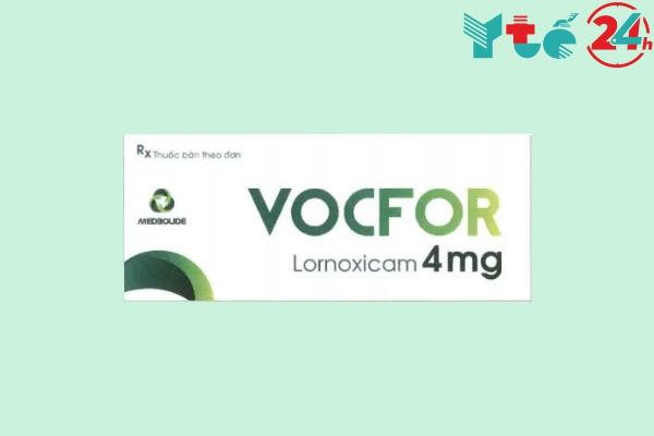 Tương tác thuốc Vocfor