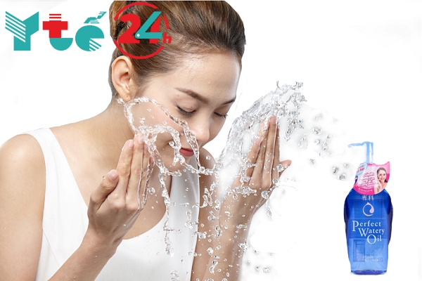 Cách sử dụng nước tẩy trang Senka All Clear Water Fresh