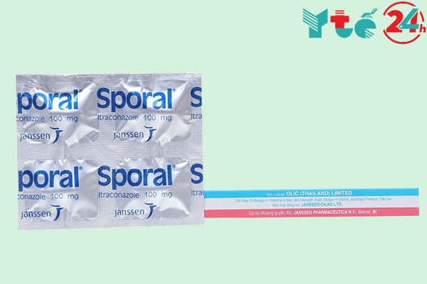 Thuốc kháng nấm Sporal trị bệnh gì?