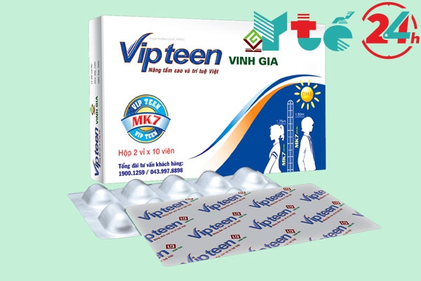Thuốc tăng chiều cao Vipteen của Việt Nam