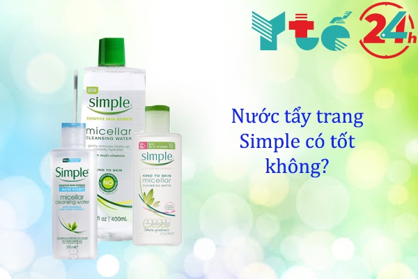 Nước tẩy trang Simple 400ml có tốt không?