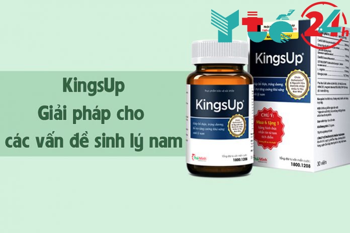 KingsUp - Giải pháp cho các vấn đề sức khoẻ nam giới