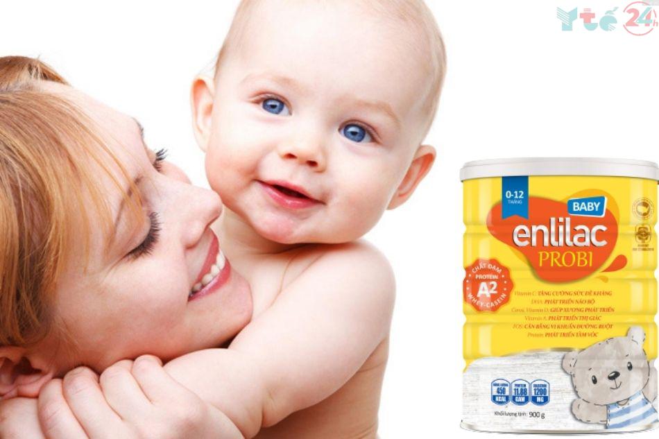 Những lợi ích mà sữa Enlilac Probi Baby mang lại cho bé