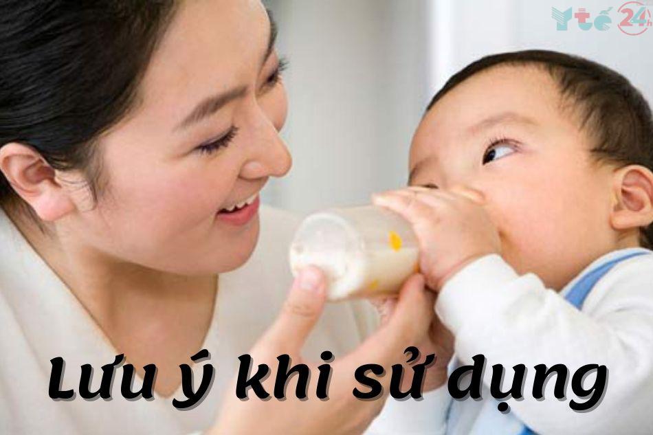 Lưu ý khi sử dụng sữa Enlilac Probi Baby