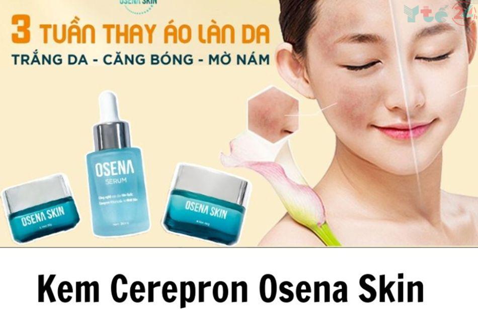 Kem Cerepron Osena Skin chống lão hóa, trị nám với thành phần chuyên biệt